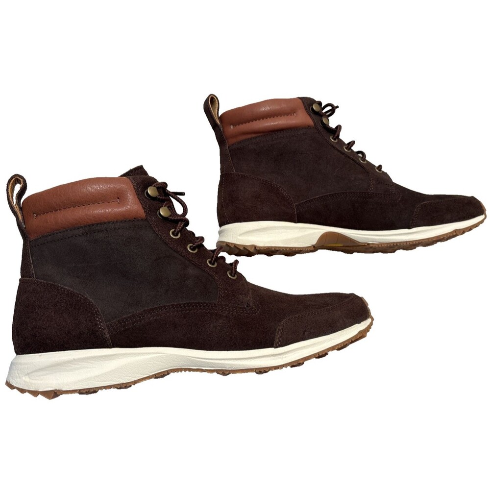 Cole Haan Branson Hiking Waterproof Sneakerboot Lace Up Suede Java Size 9 ($260)